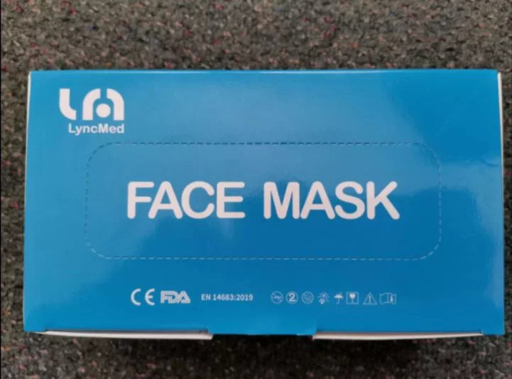 Rouška / ústenka (50 ks) LYNCMED, Medical s certifikací - Obrázek 3